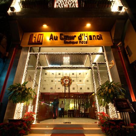 Au Coeur D'Hanoi Boutique Hotel Exterior foto