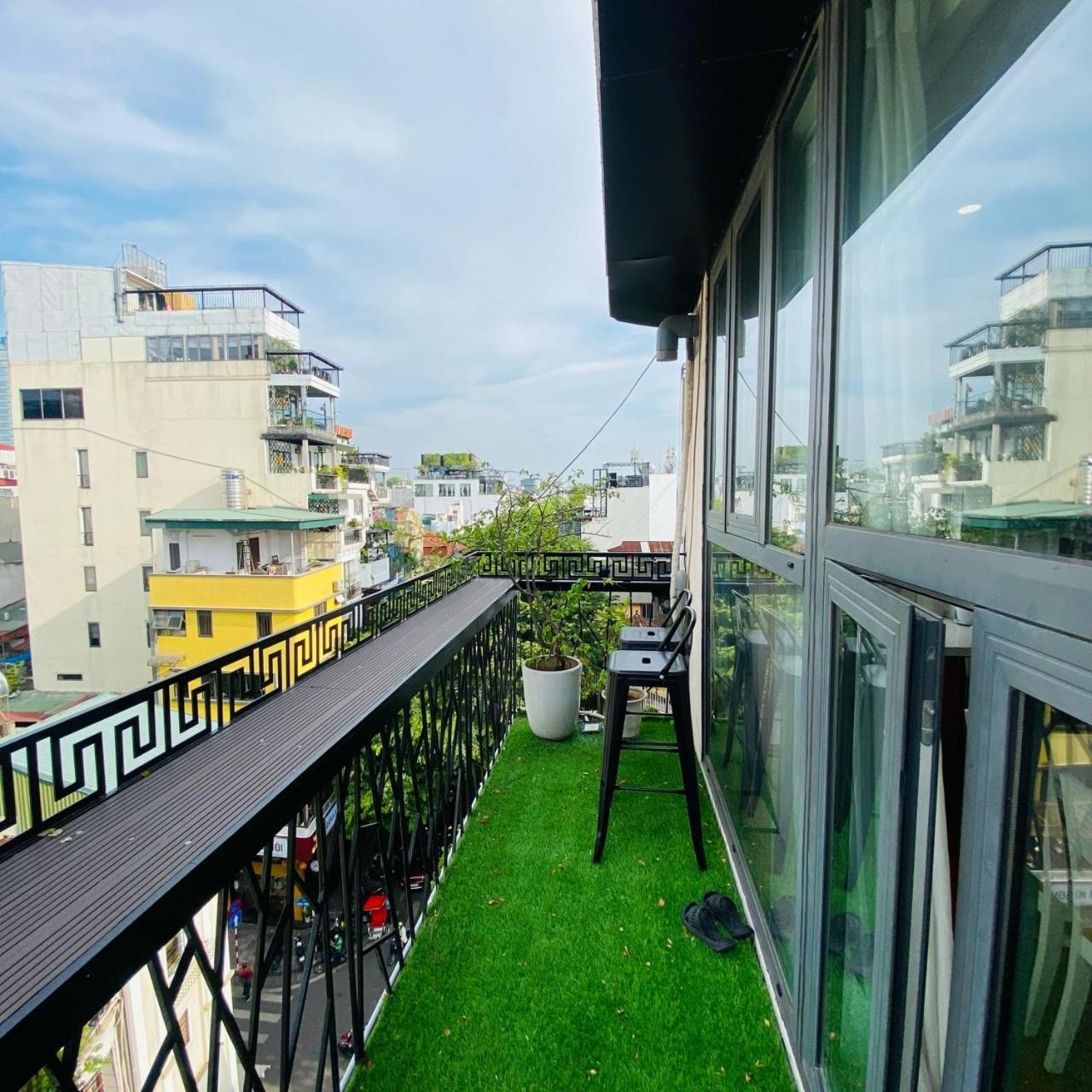 Au Coeur D'Hanoi Boutique Hotel Exterior foto